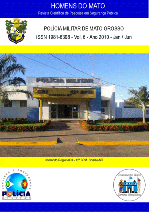 Foto da Fachada do 12º BPM em Sorriso/ MT.
